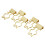 Office Clips Paper Binder Clips Rust Resistant Coating Mini Binder Clips Cute Rabbit Handle Strong Clamping Force Includes Storage Box Metal Spring 2