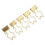 Office Clips Paper Binder Clips Rust Resistant Coating Mini Binder Clips Cute Rabbit Handle Strong Clamping Force Includes Storage Box Metal Spring 8