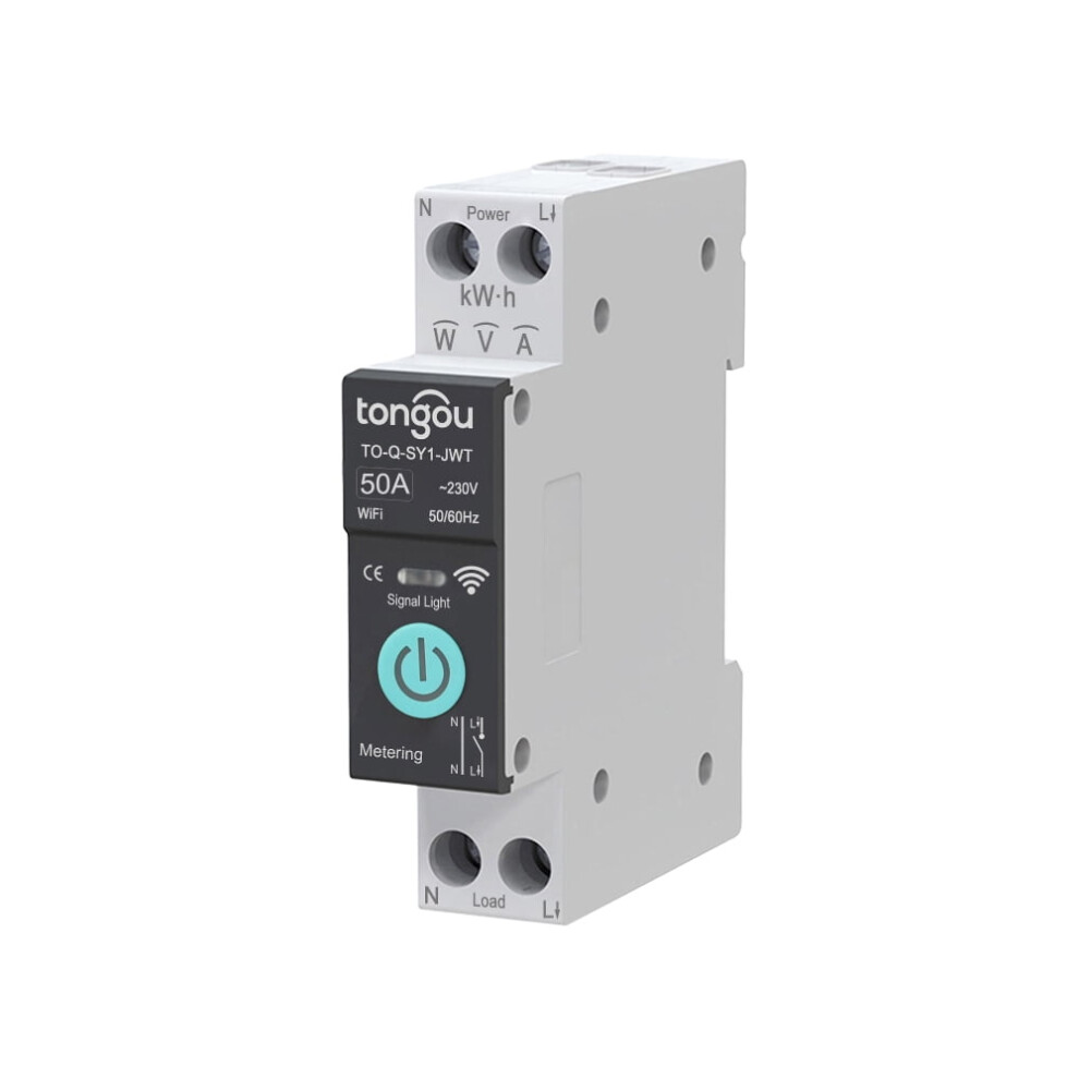 Tuya Wifi Smart Circuit Breaker Switch 1P 6Aâ63A 9418476992872