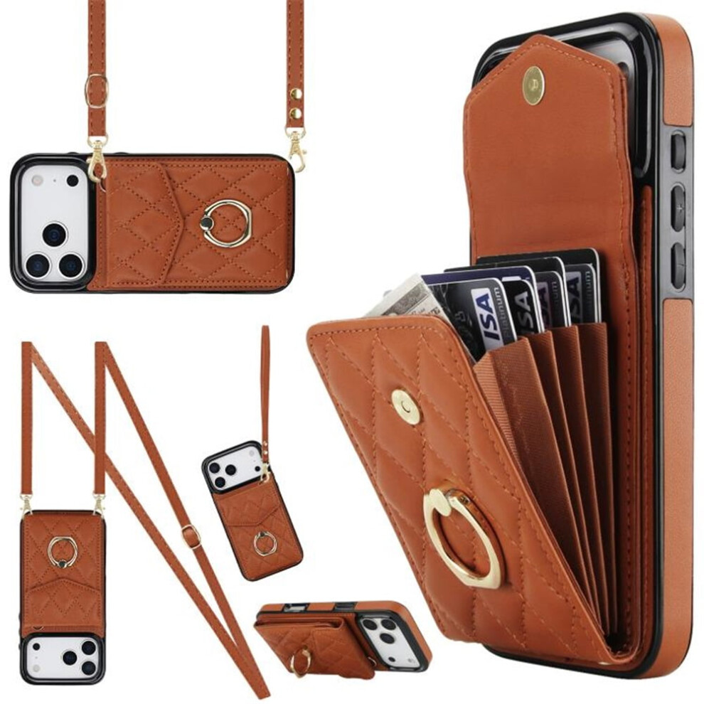 Iphone 17 Pro Max Pu Leather Wallet Case With Rfid 9418476992070