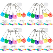 Safety Pins Plastic Head 200 pcs