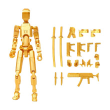 Seria T13: A 3-a generație - Figurină de acțiune imprimată 3D, model de colecție articulat (C)