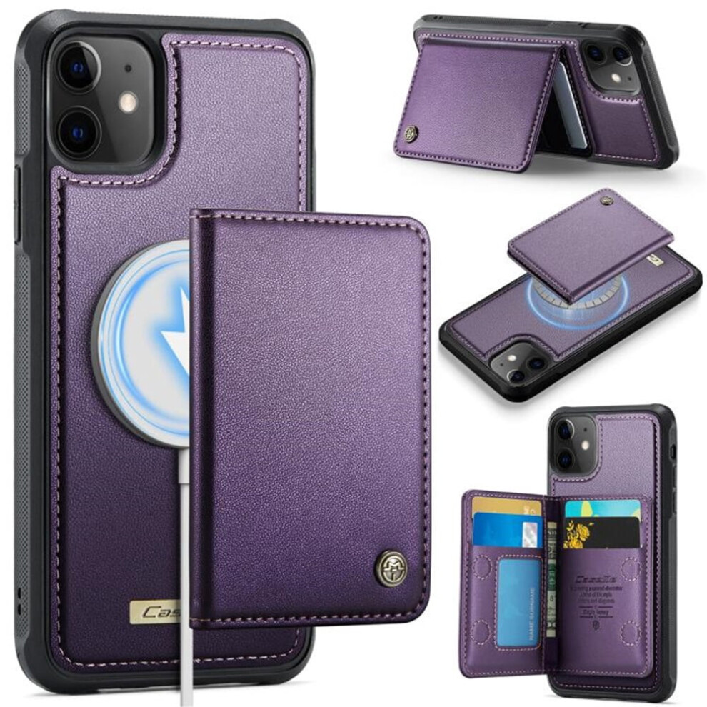 Pu Leather Rfid-Blocking Magsafe Wallet Case For Iphone 11 941196006967