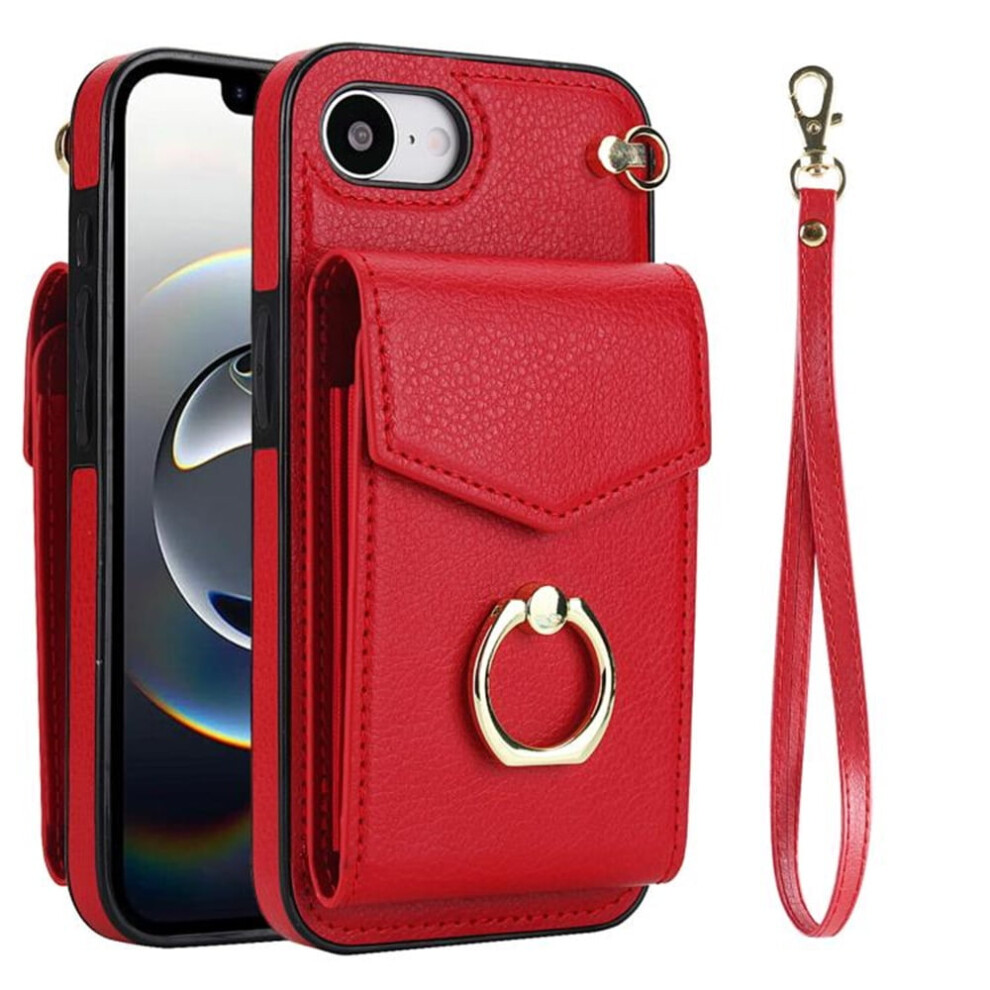 Pu Leather Wallet Case For Iphone 16E With Rfid Shielding 9130661407649