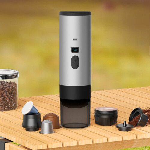 Cafetière portable 72 W, 12 V/USB rechargeable, 90 ml 2