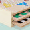 7-in-1-Brettspielset aus Holz - Kompaktes Design 7