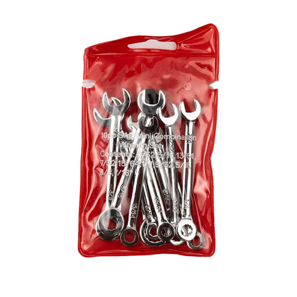 Industry Mini Wrench Metric Sae Repair Small Steel Tool 10Pcs 4Mm-11Mm Combination Spanner Hexagon Nuts Fasteners 9418476694646