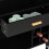 Kitchen Island Cart with Bamboo Top and Wine Rack 5