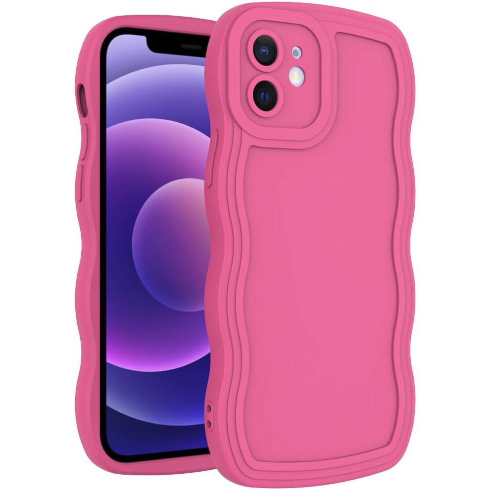 Cute Wavy Edge Silicone Case For Iphone 16 (6.1")ÂSoft, Slim, Shockproof, Camera-Protective, Compatible With Iphone 16 9418476692918