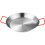 Stainless Steel Paella Pan Flat Bottom with Two Handles 1