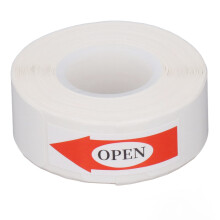 200 Bögen weißes Thermopapier-Rolle 15x30 mm für Etiketten & Anhänger