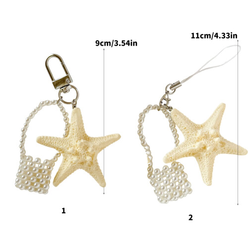 Nauticals Designs με μαργαριτάρια και διακοσμητικό μπρελόκ, γούρι για καθημερινή χρήση 2