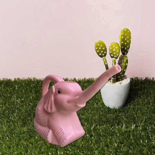 Elephant-Shaped Watering Can for Indoor Plants, 1.2L 1