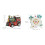Christmas Train Set Educational Toy 25 Pieces 3