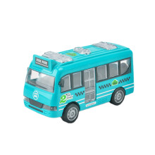 Inertia School Bus Toy for Toddlers, Push & Go Educational Vehicle with Open Doors, Rubber Tires, No Battery Needed – Compatible with Early Learning
