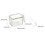 Clear spice organizer box with lids 6-pack 8