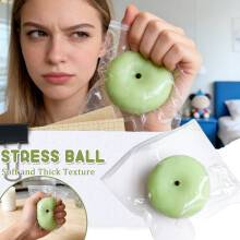 Handmade Taba Squishy Green, compatible with Apple Squishies – Soft Stress Relief Fidget Toy, Cute Birthday Present for Relaxation