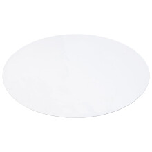 Transparent Round Table Protector Waterproof PVC Tablecloth for Home and Party Use 42 inches diameter