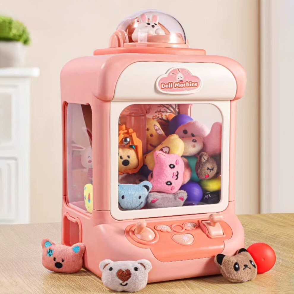 Mini Claw Machine,Toys For 3-8 Kids,Birthday Gifts Arcade Game Grabber Machine With Dolls And Twisted Eggs 9170372142538