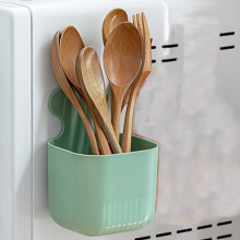 Organizador Magnético para Geladeira, Dispositivo de Armazenamento Magnético Resistente de 500g, Fixação de Parede com Perfurações para Cozinha