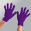 Unisex strikkede vinterhansker lilla – fullfinger, elastiske, 1
