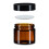 Bärnstensfärgade glaskrämburkar, 60 ml, UV-skydd, Läcksäker 4