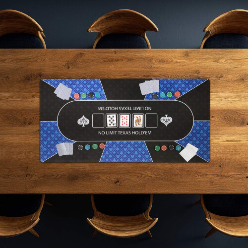 Poker Table Mat, Non-Slip, Waterproof, 120x60 cm 1