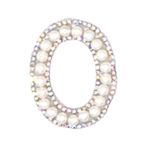 Stickers,Personalized Pearl Letter Patch Alphabet Patch Customized Letters Patch On Patch Glue On Patch Applique DIY Bride