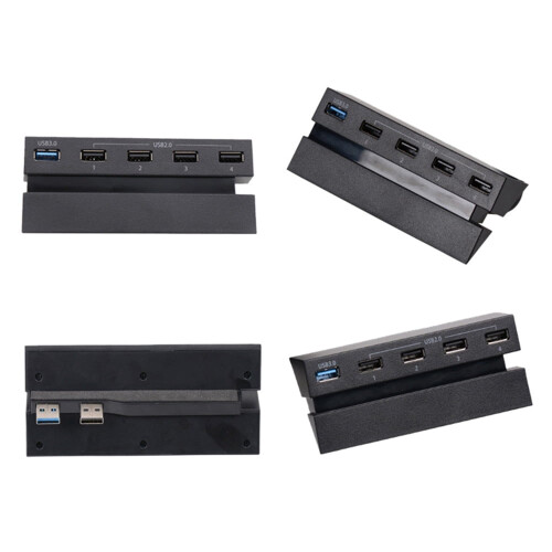 Διανομέας USB 5 θυρών για PS4/PS5, διανομέας φόρτισης USB 3.0 με 4 θύρες USB 2.0, σταθμός 2