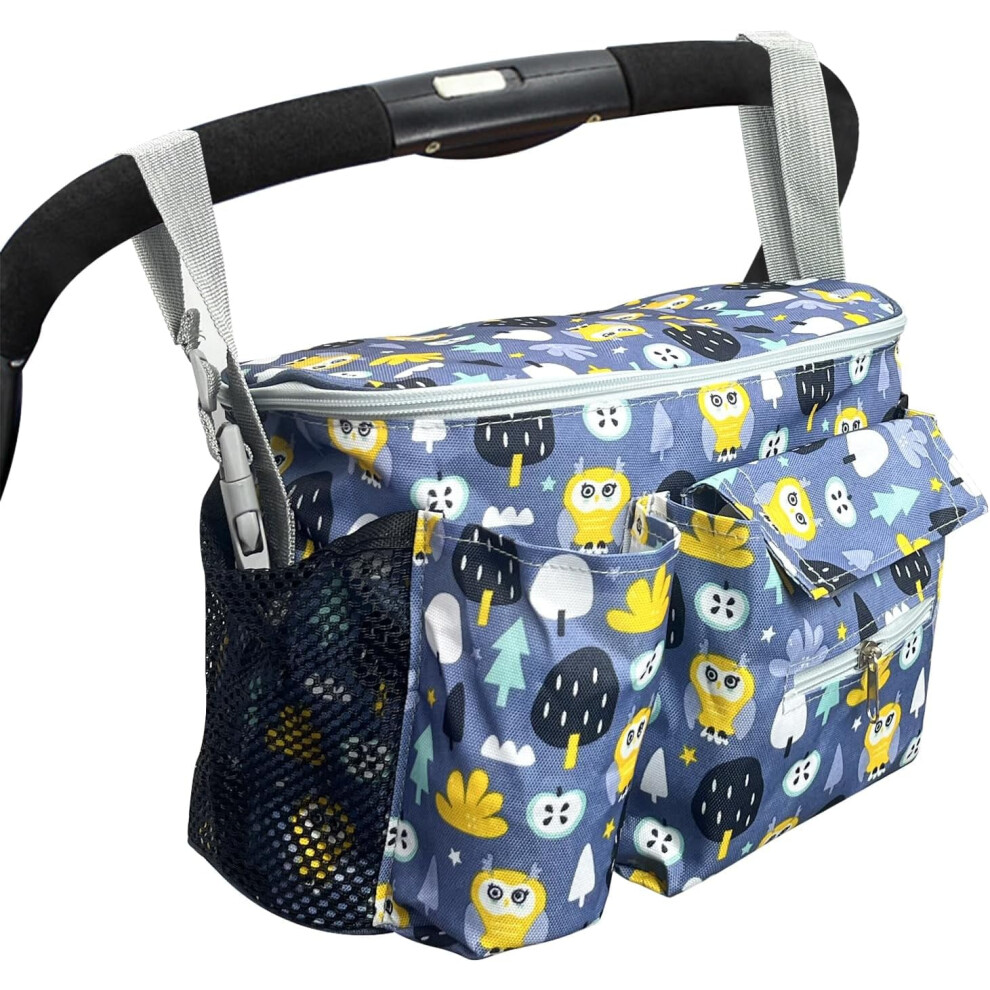 Stroller Organizer with Thermal Cup Holders for Uppababy