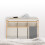 Laundry Rack with 3 Removable Bags, Bamboo Shelf 2