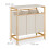 Laundry Rack with 3 Removable Bags, Bamboo Shelf 3