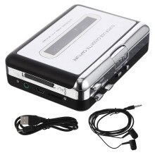 Portable Cassette Tape Transverter Usb Cassette Tape Converter Mp3 High Fidelity Music Player Transverter (Without Battery)