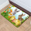 Easter Bunny Egg Decorated Carpet Cloth 4