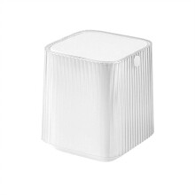 Poubelle de bureau 4 L avec couvercle – Mini poubelle mignonne pour la cuisine, le bureau, la maison, la table basse, la commode, le bureau –