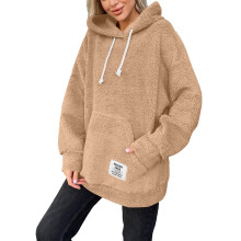 Cappotto da donna con cappuccio in pelliccia sintetica, ROSTORY CHILD, capospalla casual alla moda a maniche lunghe, giacca calda e morbida per tutti