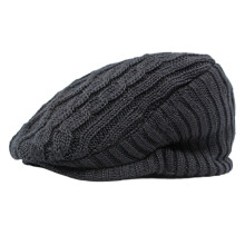 Béret en laine pour femme, style vintage, chapeau d'automne-hiver