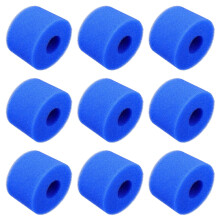 Filtro de piscina lavable tipo cartucho de espuma de esponja adecuado para piscina filtro de espuma reutilizable almohadilla de filtro de acuario