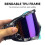 Motorcycle Goggles, Adjustable Elastic Band Replaceable Lens Goggles, Protective Gear for Motorcycle Bicycle Skiing Climbing 6