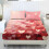 Gradient Love Heart Twin Sheet Set 3-Piece Soft Cooling 1