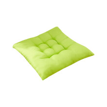 Cuscino per sedia con lacci 16*16IN - Imbottitura quadrata in morbido tessuto ciniglia, offre un'imbottitura extra per sedie rigide, ideale per casa