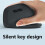Wired Right Hand Vertical Mouse Ergonomic Gaming Mouse 1600DPI Adjust USB Optical Wrist Healthy Mouse for PC Computer 6