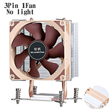 CPU-koelventilator met 2 heatpipes voor LGA2011/2066/2099
