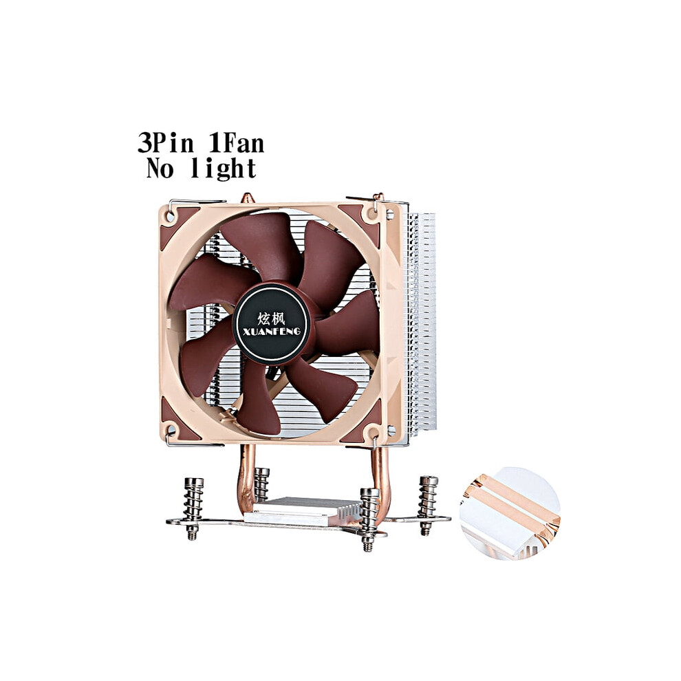 Cpu Cooling Fan With 2 Heat Pipes For Lga2011/2066/2099 968604483134