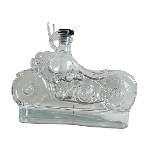 Whisky Decanter Creative Empty Clear Wine Dispenser for Collectors Daddy Men 1