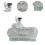Whisky Decanter Creative Empty Clear Wine Dispenser for Collectors Daddy Men 6