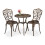 3-teiliges Garten-Bistro-Set im Antik-Design 6