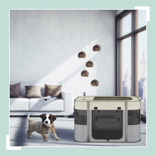 Parc portable pour chats et chiens, usage intérieur/extérieur 1