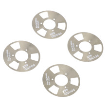 Reel to Reel Kassettenspieler 4 Reels 2 Räder DIY Schwarz Grau 40mm