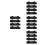 16Pcs Adjustable Nylon Universal Eating Cuff Strap Black Disabled Aid 4